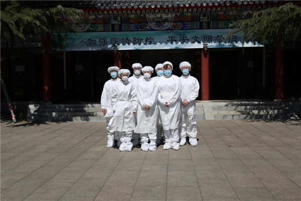 北京市八宝山人民公墓坚决打赢疫情防控阻击战